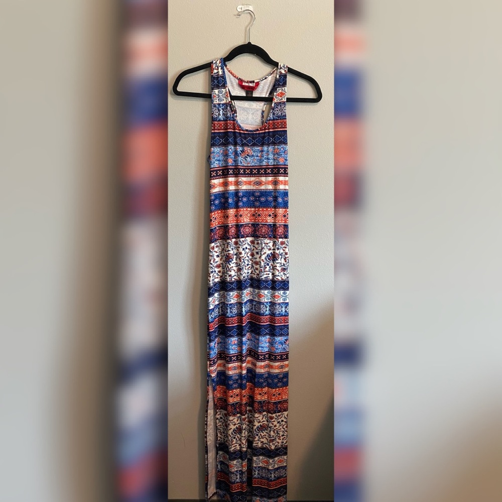 Full length fitted dress